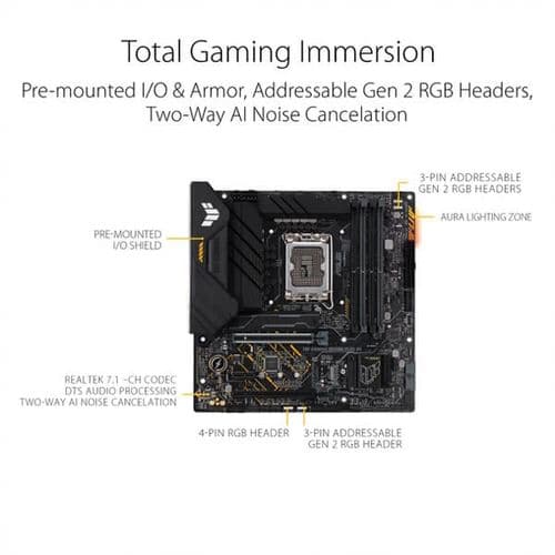 ASUS TUF Gaming B660M Plus DDR4 Intel Motherboard