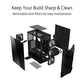 ASUS TUF Gaming GT301 ARGB ATX Mid Tower Cabinet (Black)