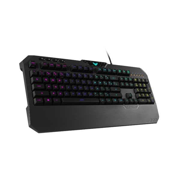 ASUS TUF K5 Full Size Mechanical Wired Gaming Keyboard ( Black ) ( Tactile Membrane Switch )