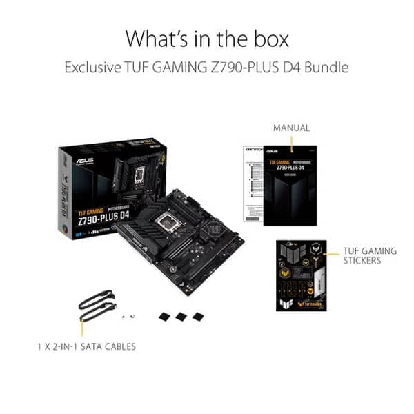 ASUS TUF Gaming Z790 Plus DDR4 Intel Motherboard