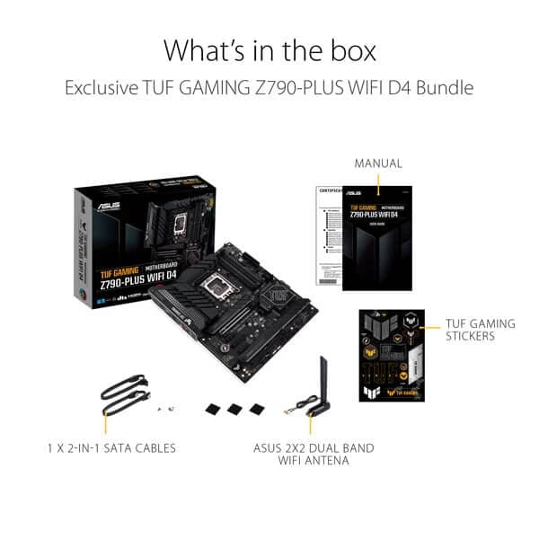 ASUS TUF Gaming Z790 Plus Wifi DDR4 Intel Motherboard