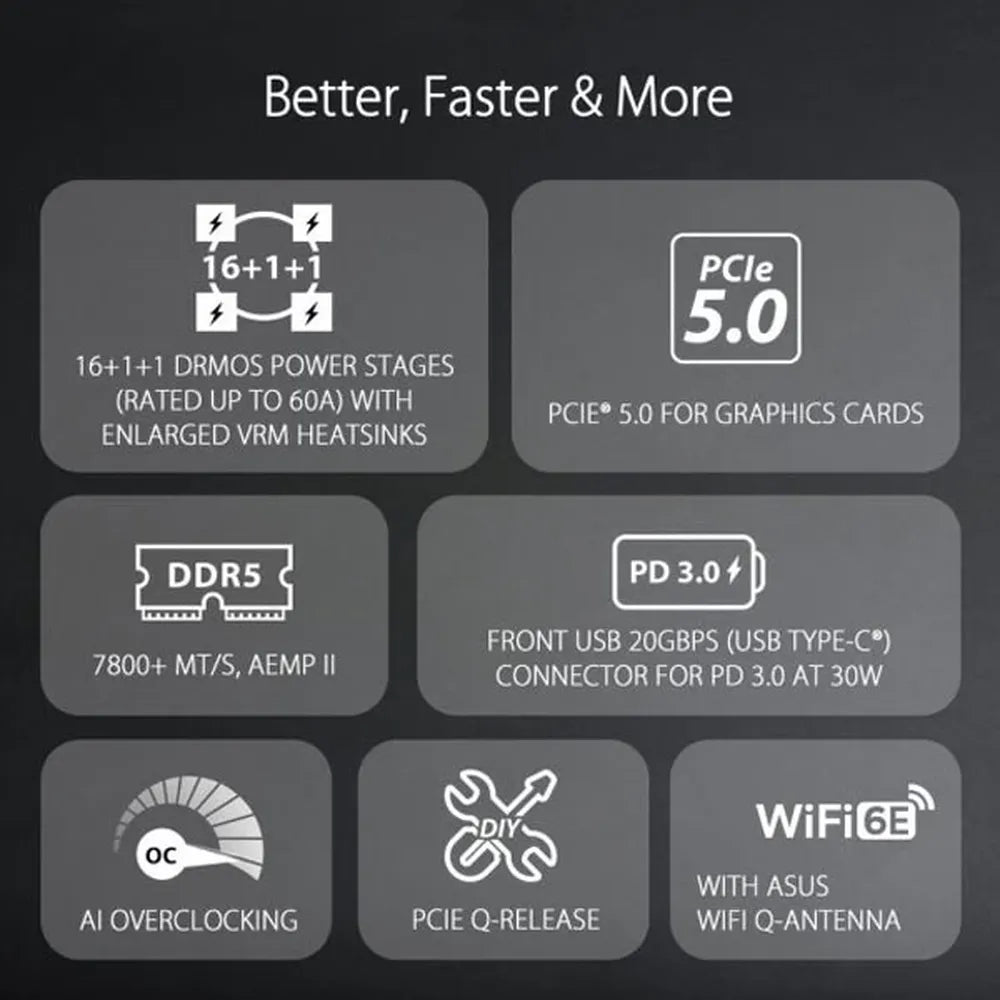 ASUS TUF Gaming Z790-Pro Wifi DDR5 Intel Motherboard