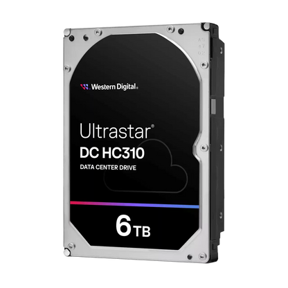 WESTERN DIGITAL 6TB ULTRASTAR DC HC310 7200 RPM SATA , 0B36039
