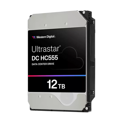 Western Digital Ultrastar HC555 Data Center HDD Storage - 12TB