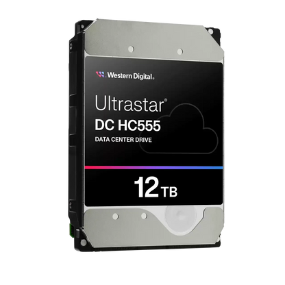 Western Digital Ultrastar HC555 Data Center HDD Storage - 12TB