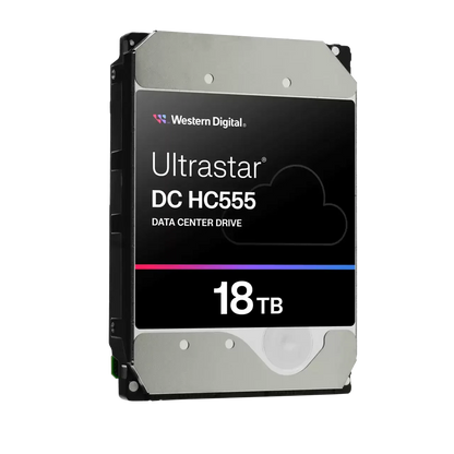 Western Digital Ultrastar HC555 Data Center HDD Storage - 18TB