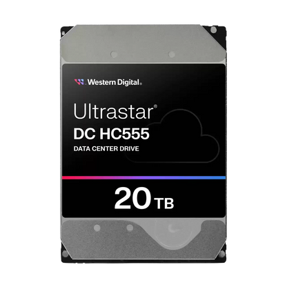 Western Digital Ultrastar HC555 Data Center HDD Storage - 20TB