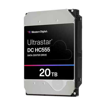 Western Digital Ultrastar HC555 Data Center HDD Storage - 20TB