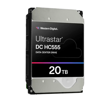 Western Digital Ultrastar HC555 Data Center HDD Storage - 20TB