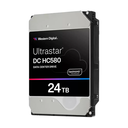 WESTERN DIGITAL ULTRASTAR DC HC580 DATA CENTER HDD 24TB