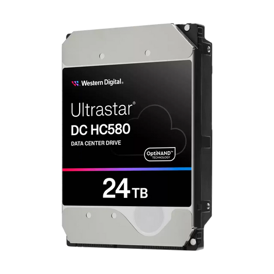 WESTERN DIGITAL ULTRASTAR DC HC580 DATA CENTER HDD SAS- 24TB