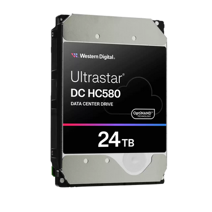 WESTERN DIGITAL ULTRASTAR DC HC580 DATA CENTER HDD SAS- 24TB