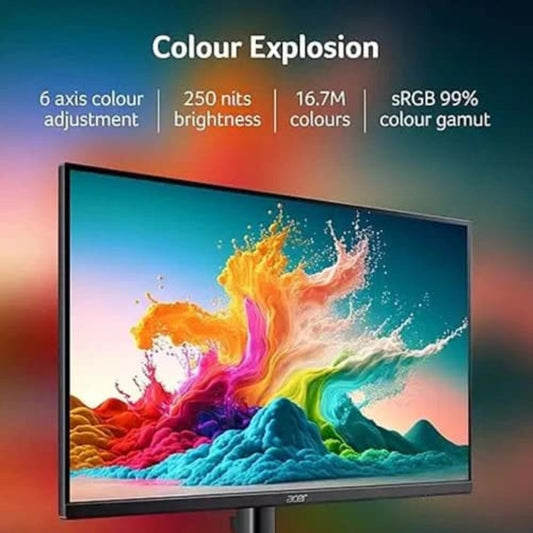 ACER EK240Y P6BI 24 Inch FHD 144Hz IPS Panel 99% SRGB 1MS AMD FreeSync Gaming Monitor