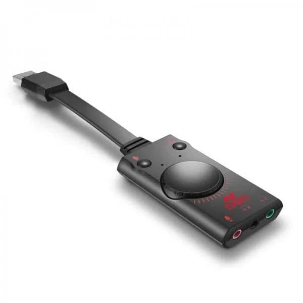 ANT ESPORTS 7.1 USB Sound Card (Black)
