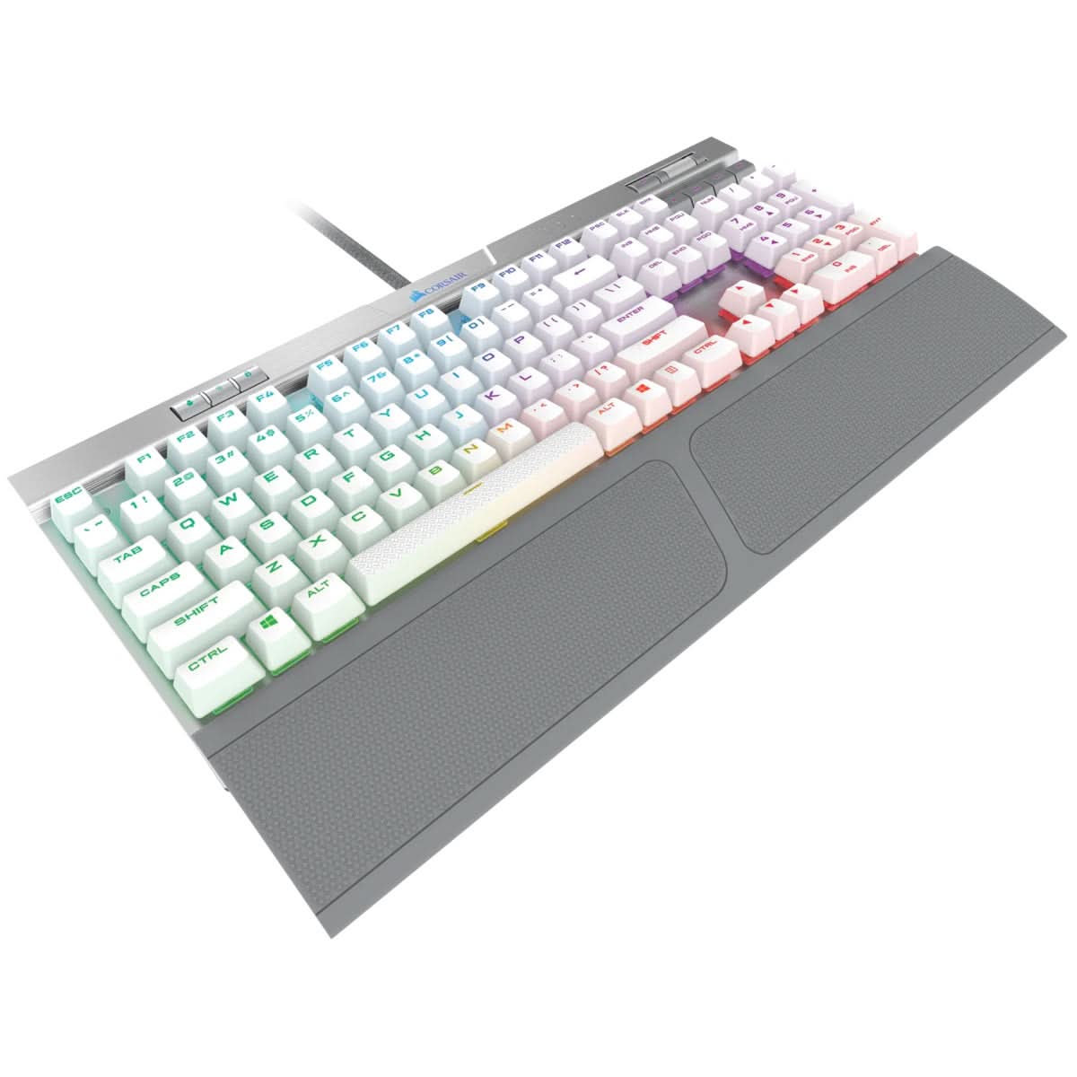 CORSAIR K70 MK.2 SE RGB CHERRY MX SPEED MECHANICAL GAMING KEYBOARD WHITE
