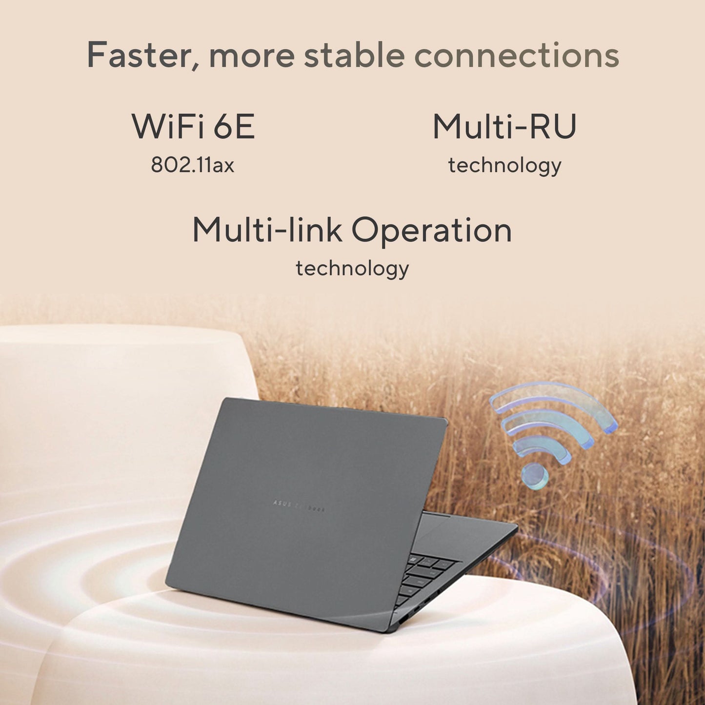 ASUS ZENBOOK A14 OLED UX3407QA-QD259WS [X1-26-100/16GB/512GB SSD/WIN11 HOME+MS24/14.0"/INTEGRATED GRAPHICS/1 YEAR(S)/GREY]