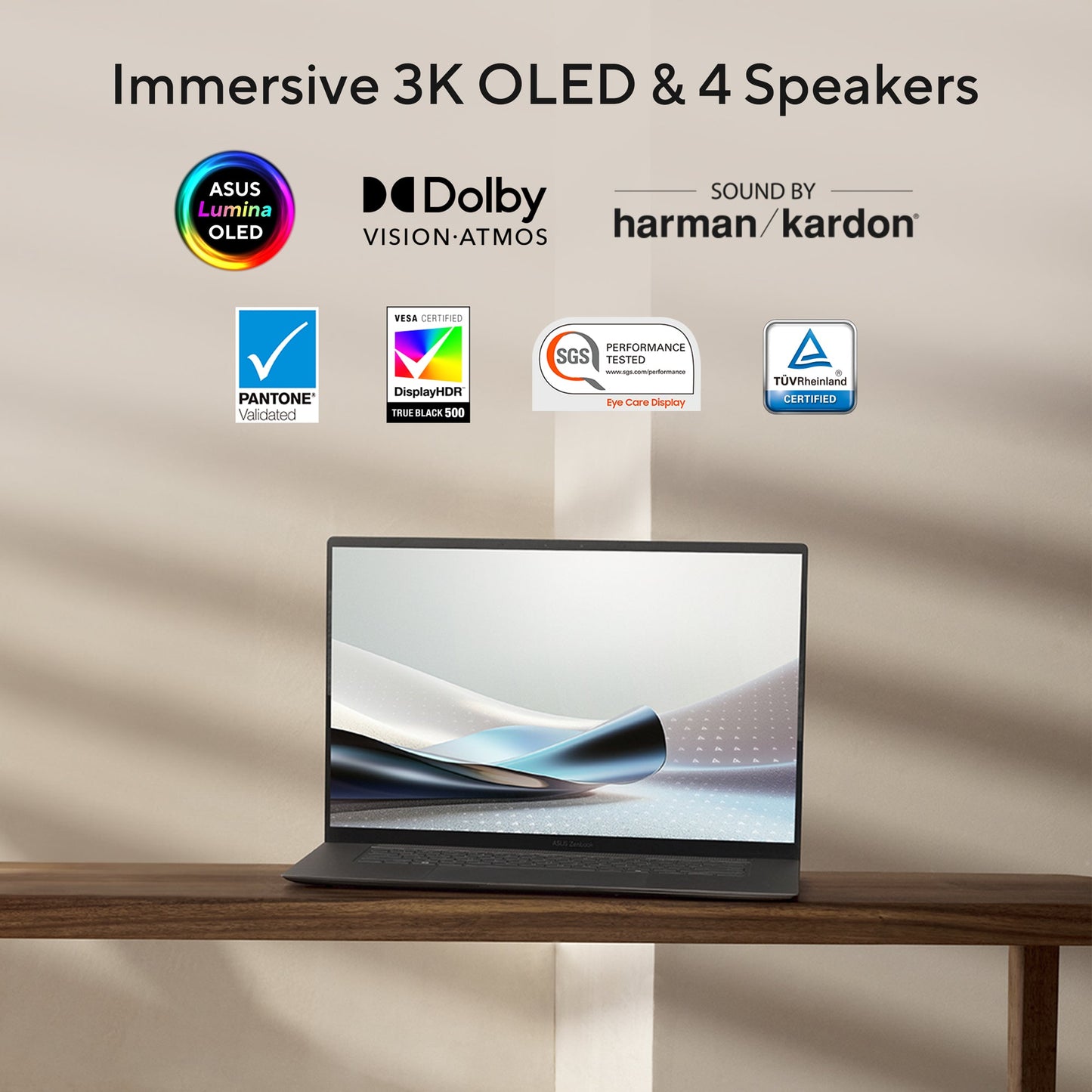 ASUS ZENBOOK S 14 OLED AI UX5406SA-PZ357WS [ULTRA7-258V 14TH GEN/32GB/1TB SSD/WIN11 HOME+MSO/14.0 INCH TOUCH/INTEGRATED GRAPHICS /1 YEAR(S)/GREY]