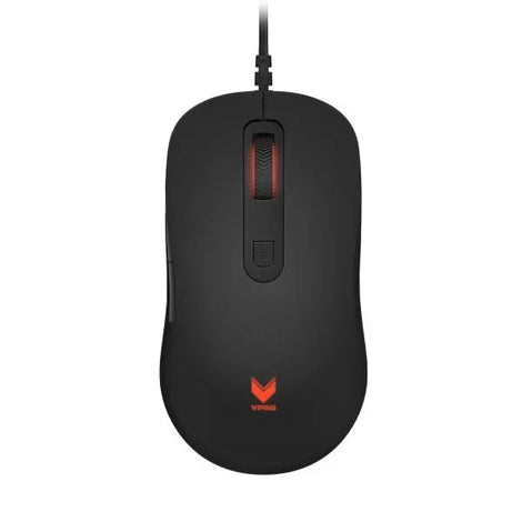 RAPOO V16 Wired Ambidextrous Gaming Mouse ( 3000DPI / 5 Macro Button ) ( Black )