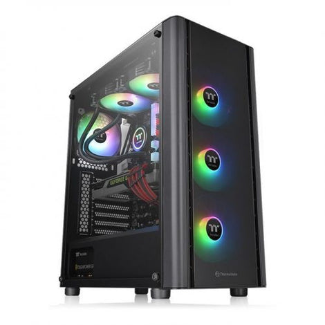 THERMALTAKE V250 TG RGB ATX Mid Tower Cabinet (Black)