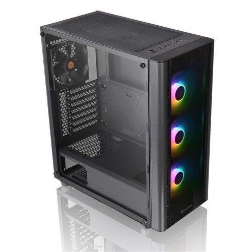 THERMALTAKE V250 TG RGB ATX Mid Tower Cabinet (Black)