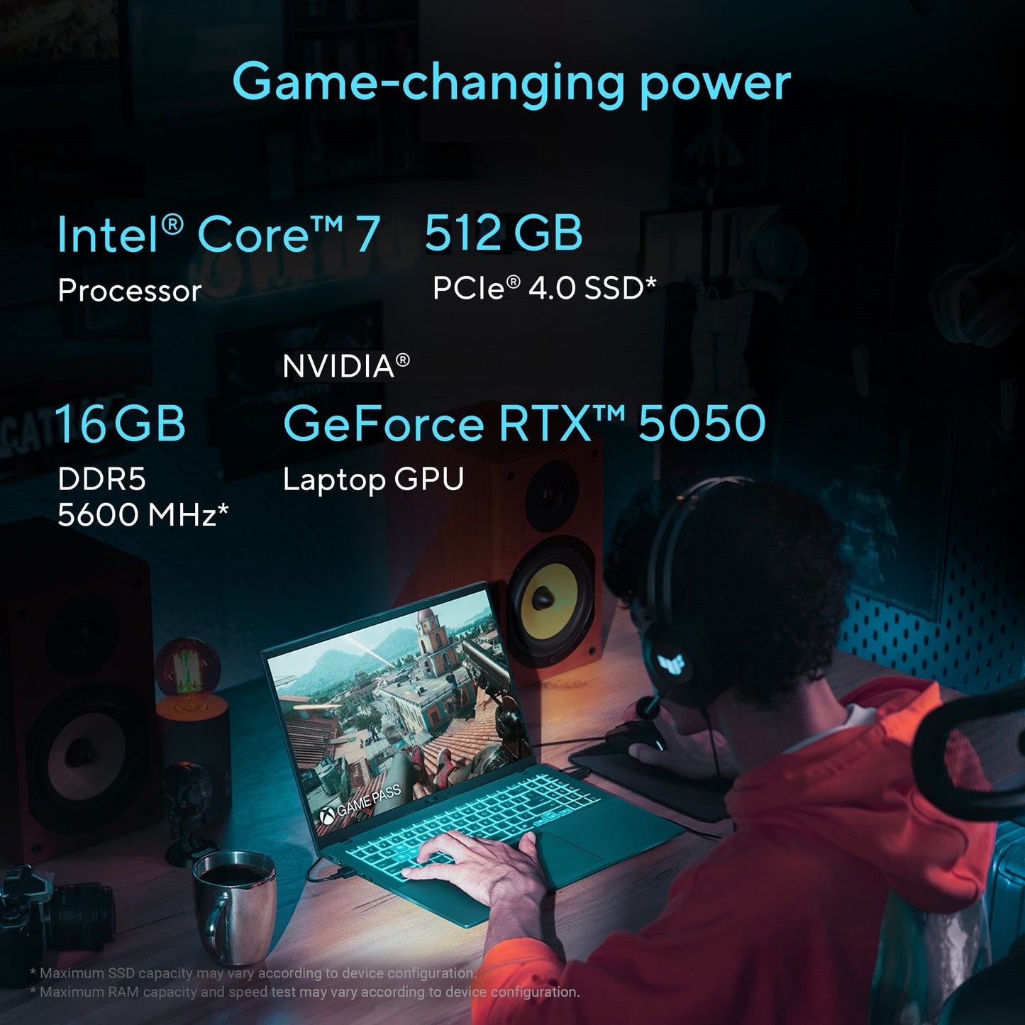 ASUS V16 V3607VH-RP038WS [CORE7-240H/16GB/512GB SSD/WIN11 HOME+MS24/16.0"/8GB-RTX5050 GRAPHICS/1 YEAR(S)/BLACK]