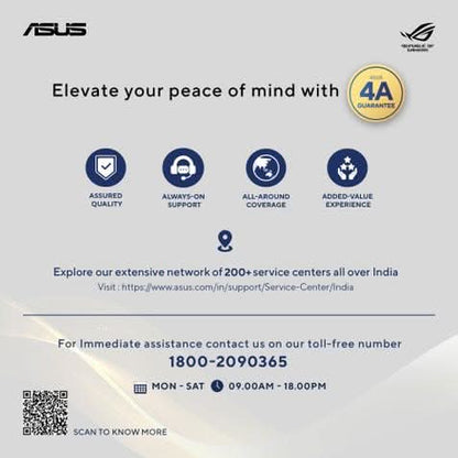 ASUS AIO, All In One PC, Intel Core i5-13420H (16GB/512GB/Intel UHD Graphics/60.45 cms (23.8) FHD/Windows 11 Home/Office Home 2024 + M365 Basic (1 Year Validity) V440VA-KBPC043WS