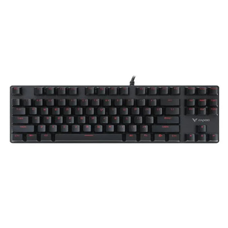 RAPOO V500 Alloy RGB Full Size Mechanical Wired Gaming Keyboard ( Clicky Blue Switch )