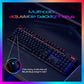 RAPOO V500 PRO MECHANICAL GAMING KEYBOARD (BLACK)