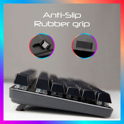 RAPOO V500 PRO MECHANICAL GAMING KEYBOARD (BLACK)