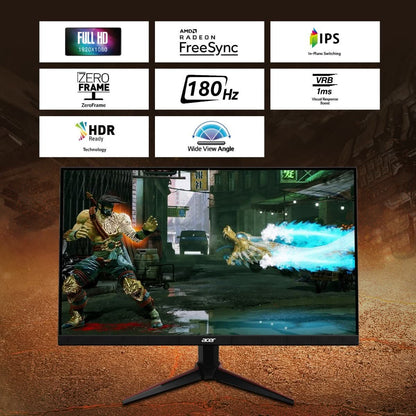 ACER NITRO VG270 M3 (27 INCH) FULL HD WITH LED BACKLIGHT IPS GAMING MONITOR I 180HZ REFRESH RATE
