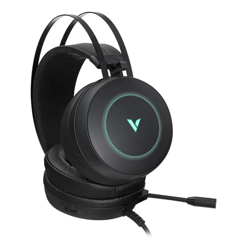 RAPOO VH160 RGB USB Wired 7.1 Surround Gaming Headphone ( Black ) ( PC )