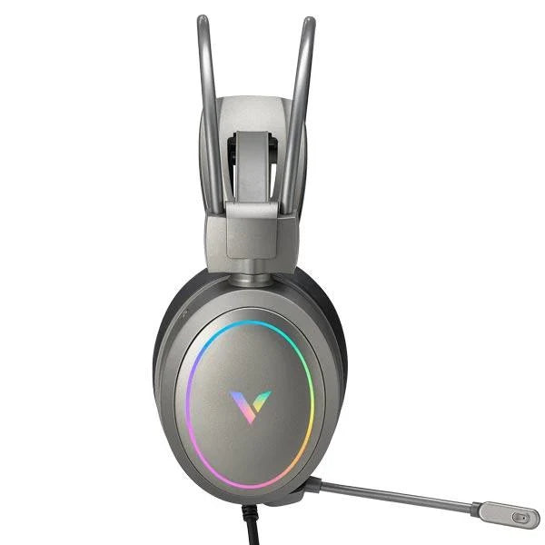 RAPOO VH610 RGB Wired 7.1 Surround Gaming Headphone ( Silver ) ( PC )