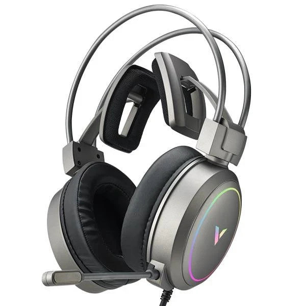RAPOO VH610 RGB Wired 7.1 Surround Gaming Headphone ( Silver ) ( PC )