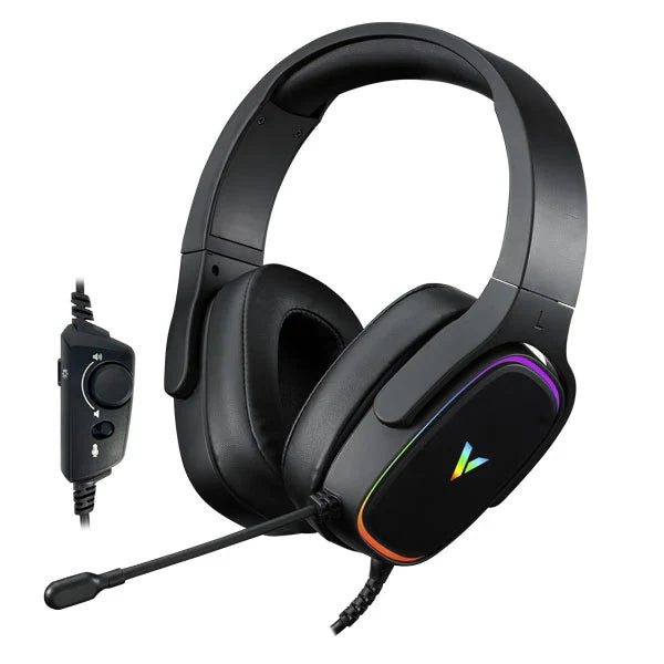 RAPOO VH700 RGB USB Wired Gaming Headphone ( Black ) ( PC )
