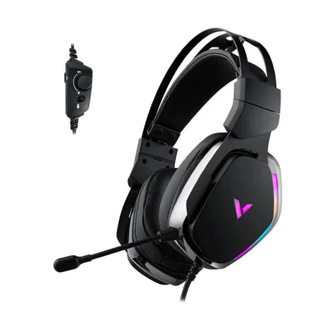 RAPOO VH710 RGB Wired 7.1 Surround Gaming Headphone ( Black ) ( Laptops / Desktops )