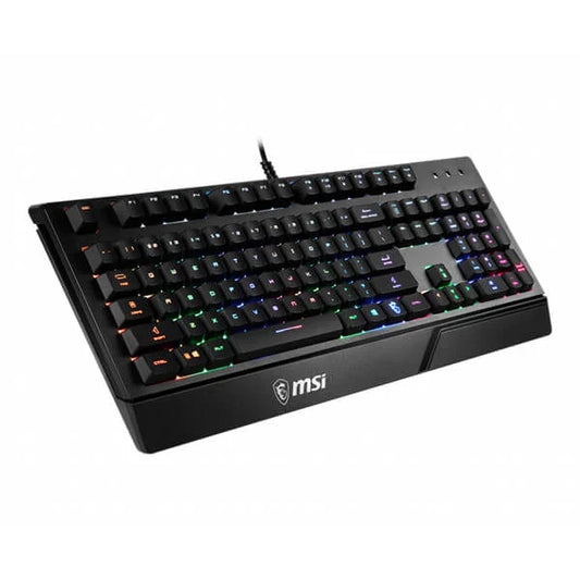 MSI Vigor GK20 RGB Full Size Membrane Wired Gaming Keyboard ( Black )