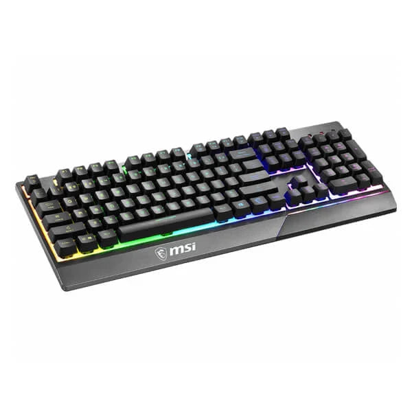 MSI Vigor GK30 RGB Full Size Semi Mechanical Wired Gaming Keyboard ( Black )