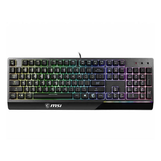 MSI Vigor GK30 RGB Full Size Semi Mechanical Wired Gaming Keyboard ( Black )