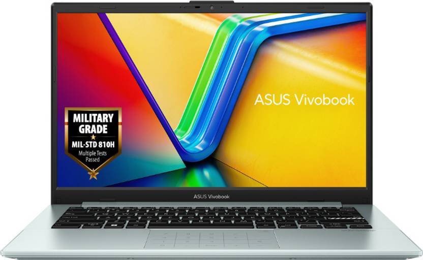 ASUS AMD RYZEN 5 QUAD CORE 7TH GEN - (16 GB/512 GB SSD/WINDOWS 11 HOME) E1404FA-NK543WS LAPTOP (14 INCH, GREY GREEN, WITH MS OFFICE)