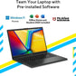 ASUS INTEL CORE I3 13TH GEN - (8 GB/512 GB SSD/WINDOWS 11 HOME) E1504GA-NJ322WS LAPTOP (15.6 INCH, BLACK, WITH MS OFFICE)