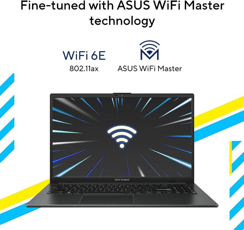 ASUS INTEL CORE I3 13TH GEN - (8 GB/512 GB SSD/WINDOWS 11 HOME) E1504GA-NJ322WS LAPTOP (15.6 INCH, BLACK, WITH MS OFFICE)
