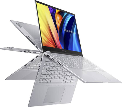ASUS AMD RYZEN 5 - (16 GB/1 TB SSD/WINDOWS 11 HOME) TN3402QA-LZ551WS 2 IN 1 LAPTOP (14 INCH, SILVER, WITH MS OFFICE)