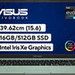 ASUS INTEL CORE I5 12TH GEN 12500H - (16 GB/512 GB SSD/WINDOWS 11 HOME) K3502ZA-L503WS THIN AND LIGHT LAPTOP (15.6 INCH, BRAVE GREEN, WITH MS OFFICE)