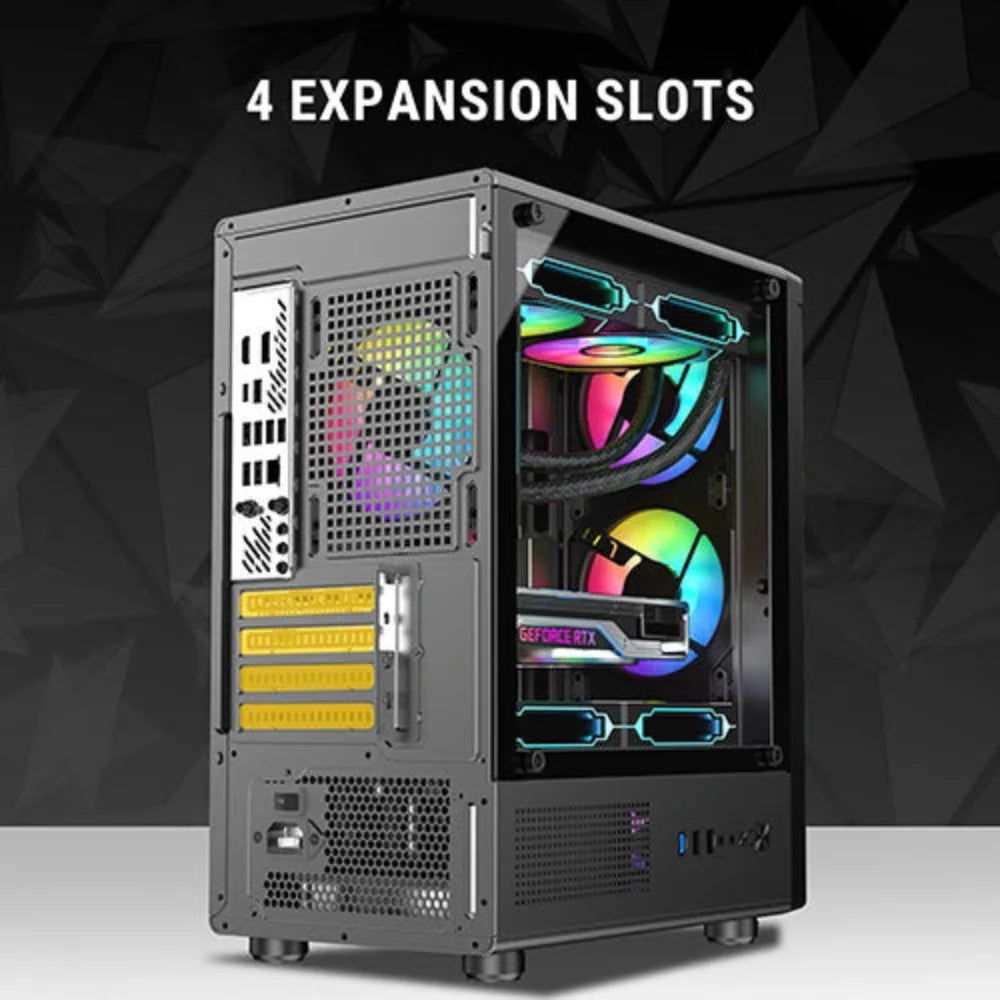 ANT VALUE VM45 MATX Mini Tower Cabinet ( Black )