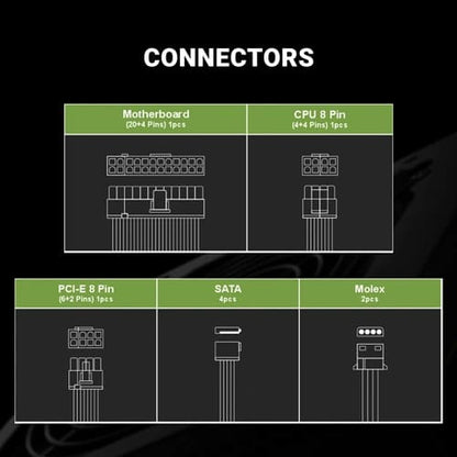 ANT ESPORTS VS550L 550 WATT SMPS