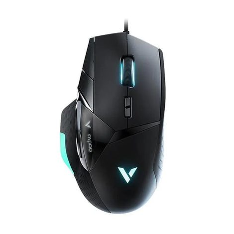 RAPOO VT900 Wired Ergonomic Gaming Mouse ( VT900 ) ( 16000DPI / 12 Macro Button ) ( Black )