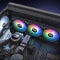THERMALTAKE LIQUID TH360 V2 ULTRA 360MM ARGB AIO LIQUID COOLER BLACK
