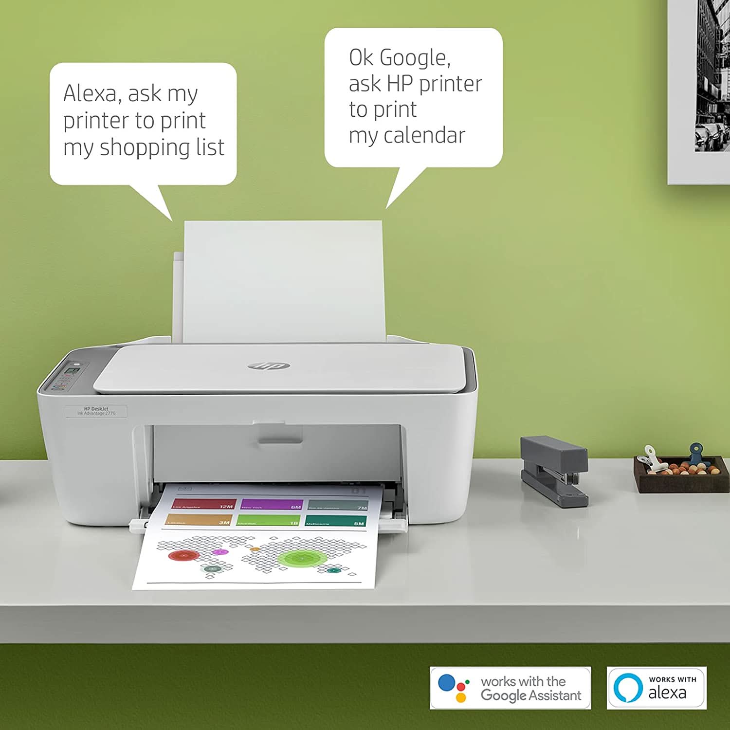 HP 2776 ALL IN ONE DESKJET PRINTER