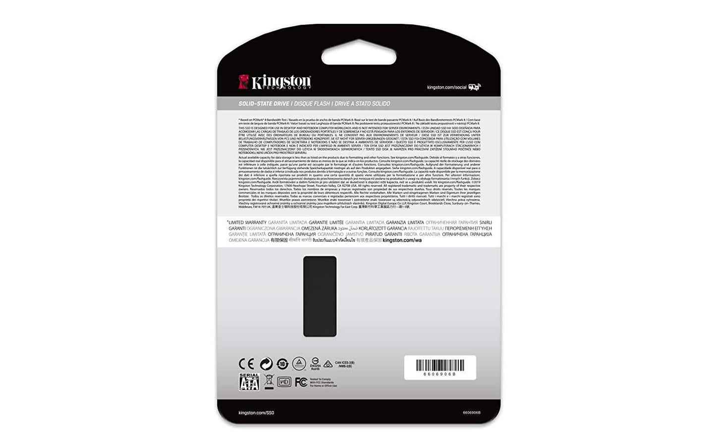 KINGSTON 512GB KC600 SATA INTERNAL SSD