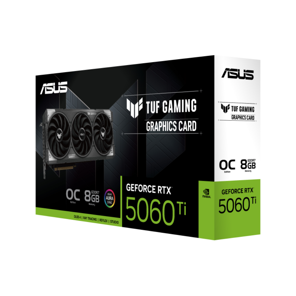 ASUS TUF Gaming Geforce RTX 5060 Ti OC Edition 8GB NVIDIA Graphic Card